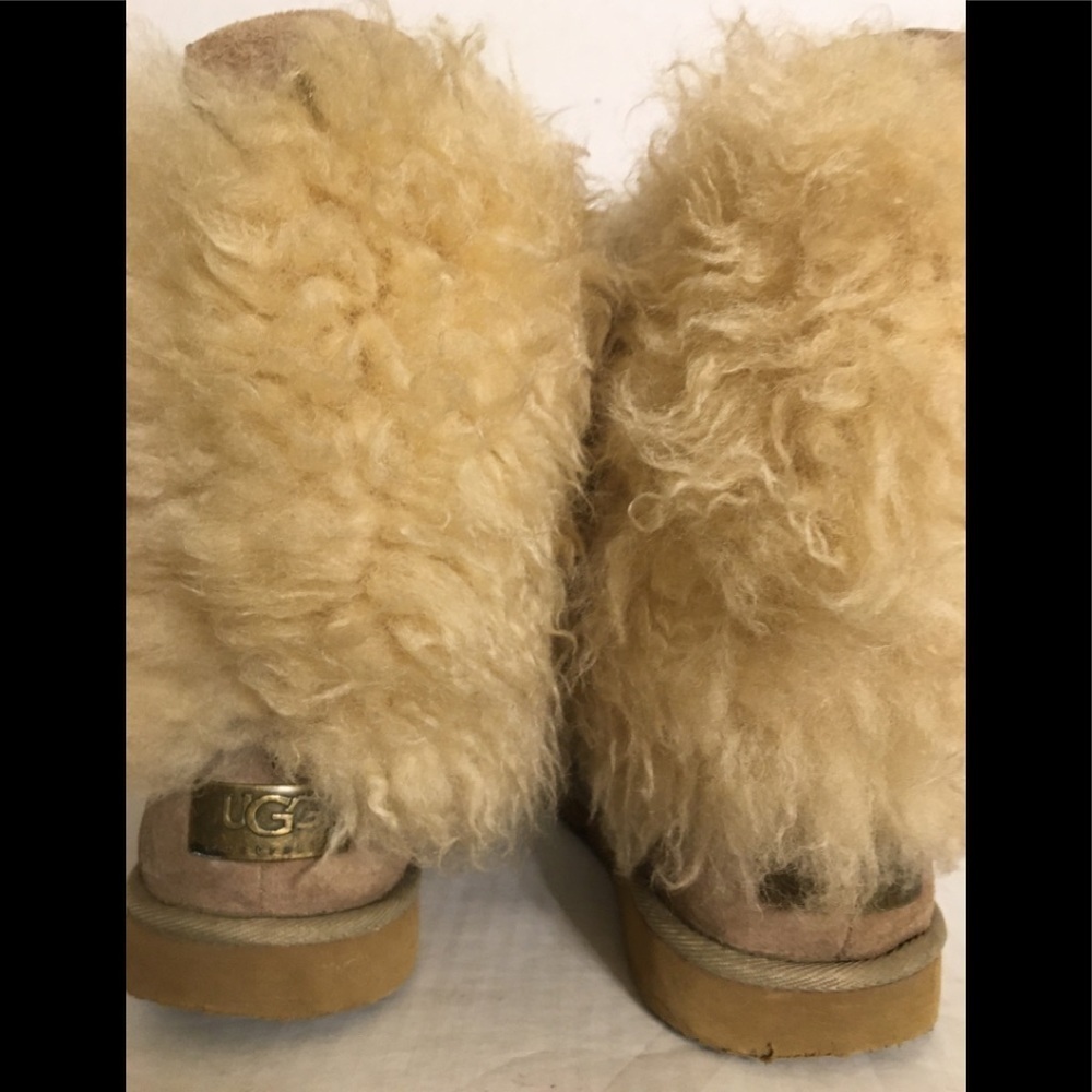 UGG Vtg Australia Suede Shearling Boots - Picture 11 of 15